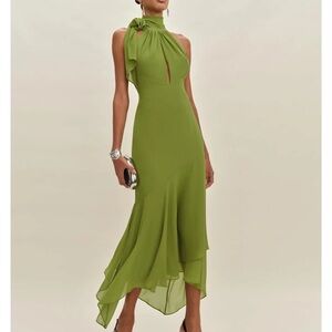 ISO Reformation Mela Dress Peacock